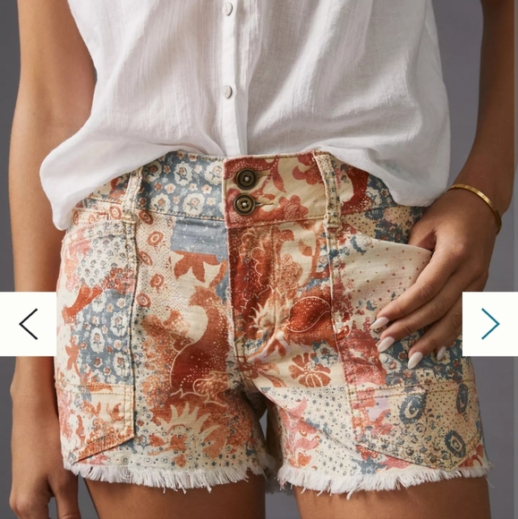 Anthropologie Pants - *NWT* Anthropologie Pilcro The Wanderer Low-Rise Shorts in Size 29